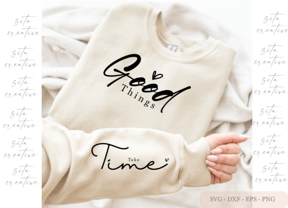 Good Things Svg, Take Time Svg, Boho Svg