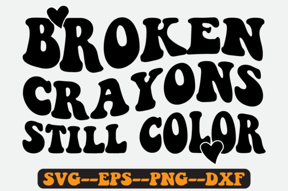 I m Broken Quote Retro Svg Design